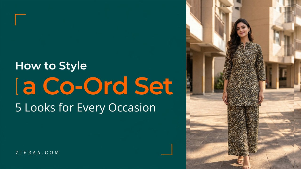 How to Style a Co-Ord Set - Zivraa Style Guide