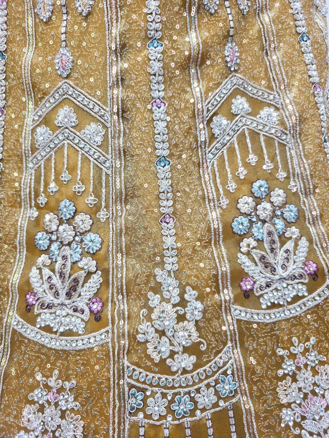 Lavender Embroidered Lehenga Choli with Net Dupatta Festive Wear