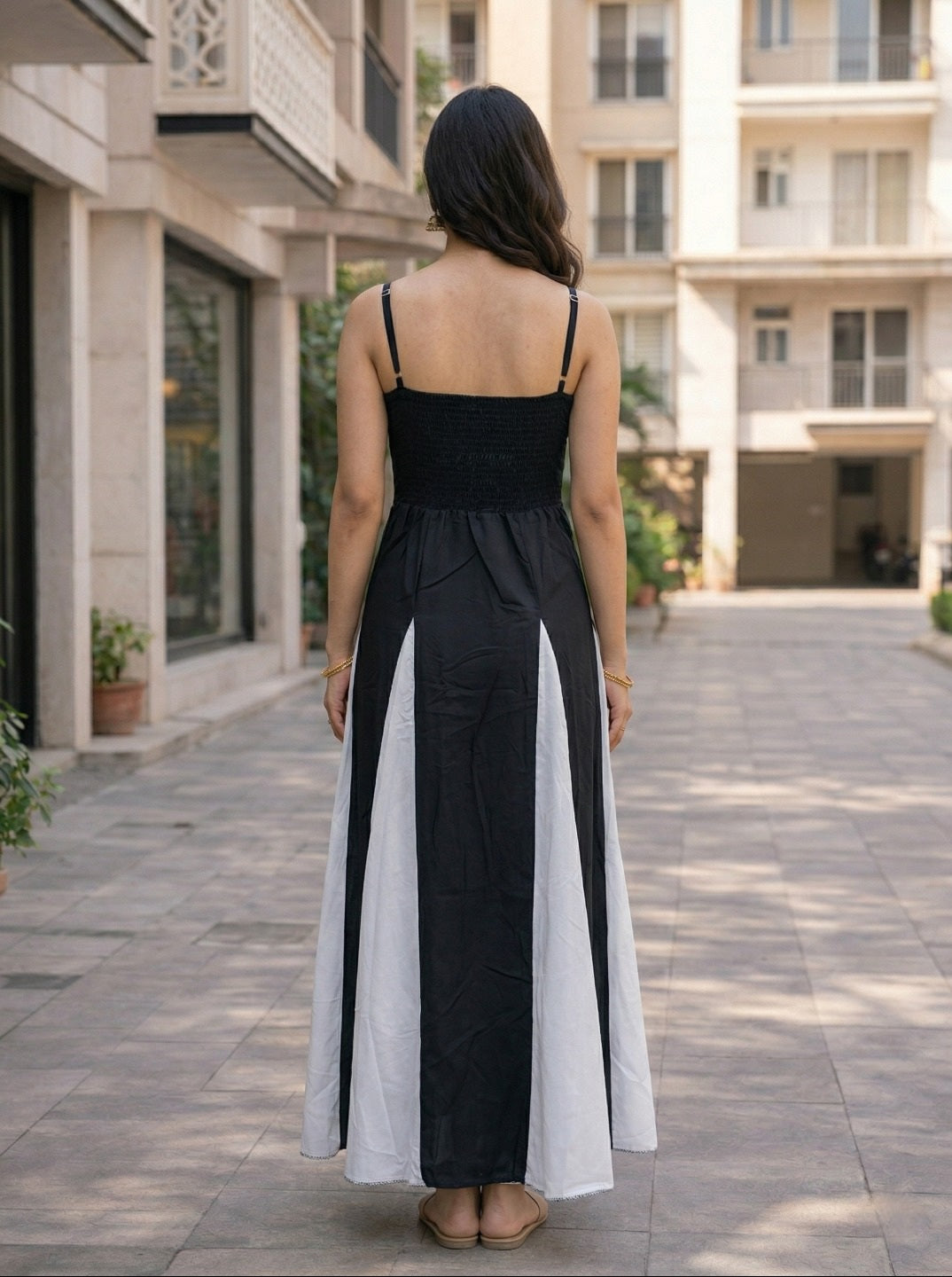 Long Kurta for Women – Sleeveless A-Line Flared Kurta for Party, Festive & Casual Wear