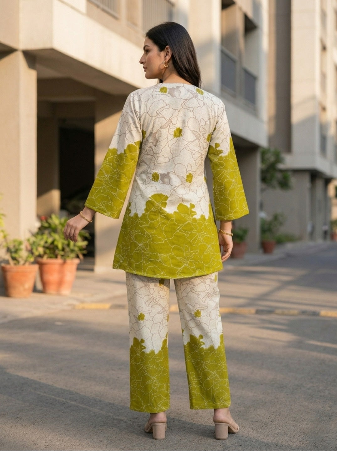 Printed Co-Ord Set for Women | Diamond Flex Fabric Stylish Casual Wear Set