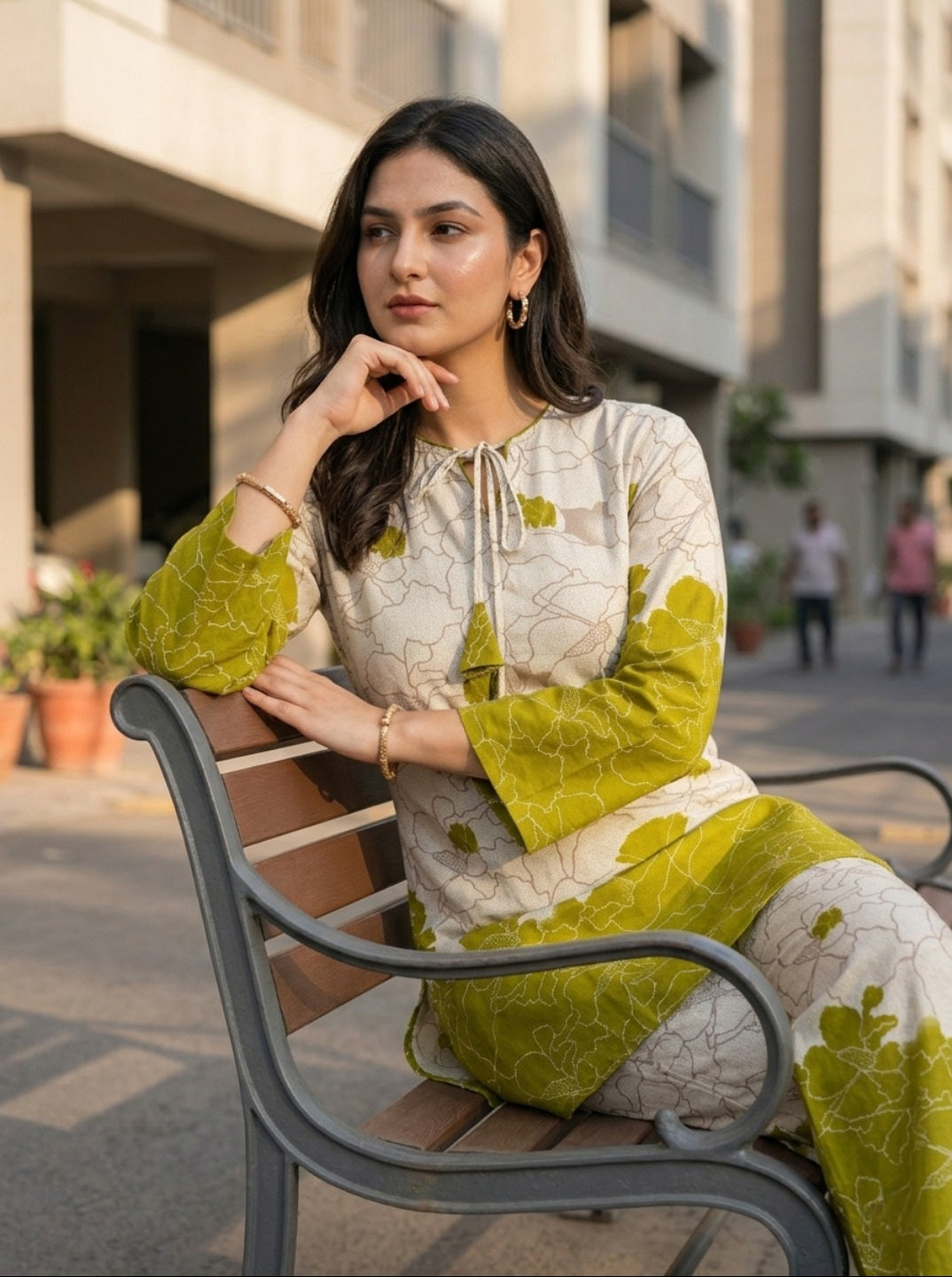 Printed Co-Ord Set for Women | Diamond Flex Fabric Stylish Casual Wear Set