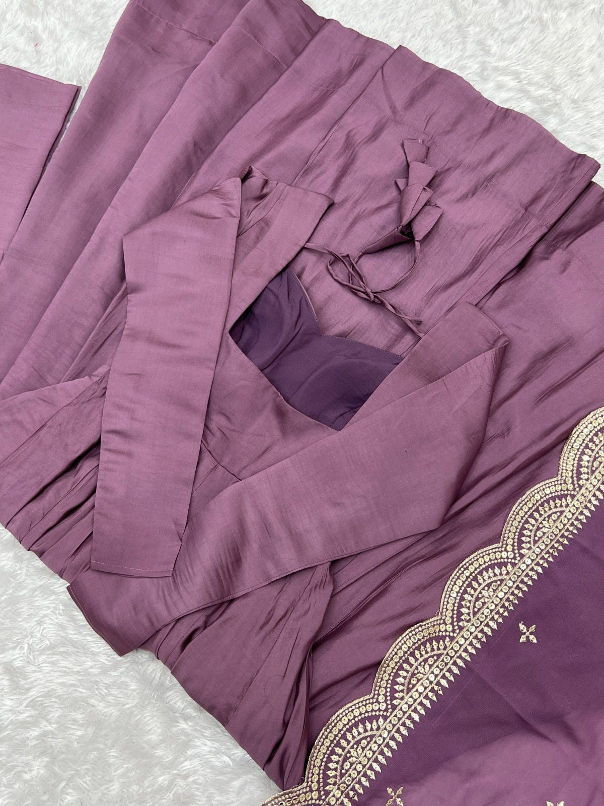Classic Maroon Chanderi Silk Kurta Set with Embroidered Dupatta | Wedding & Festive Wear for Women
