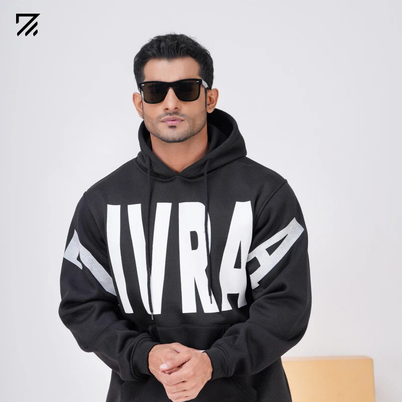 Mens Premium Hoodie - Black 2